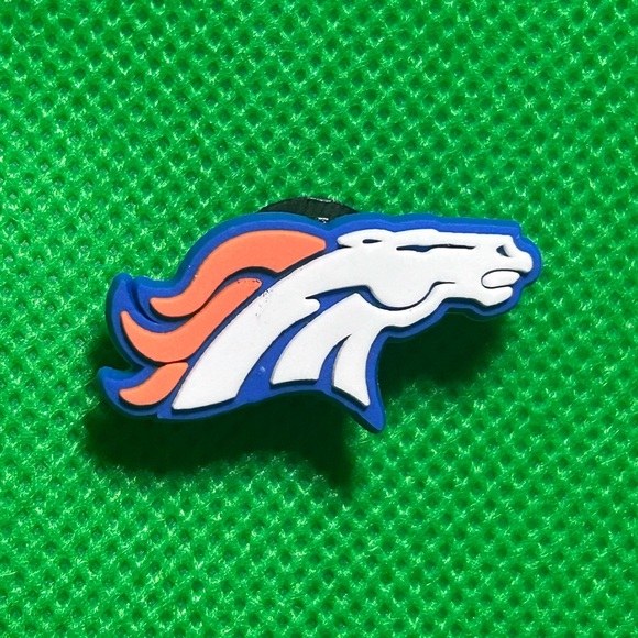 CROCS Other - 🌼 (5/$10 or 10/$15) NEW “NFL” Fun Croc Shoe Charm Collection Denver Broncos